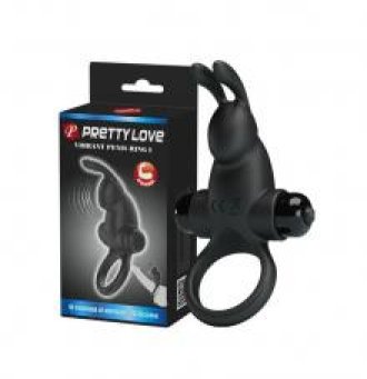 ANILLO VIBRADOR CONEJO - Pretty Love Vibrant Penis Ring I - SEXSHOP PLAZA NORTE.